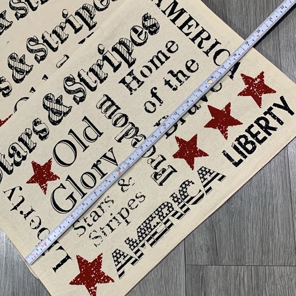 Park Designs NWT “Stars & Stripes” “America” “Liberty Set of 4 Placemats - Picture 3 of 5